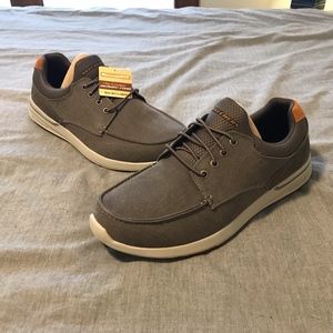 Skechers Men's 14 Elent-Mosen Charcoal